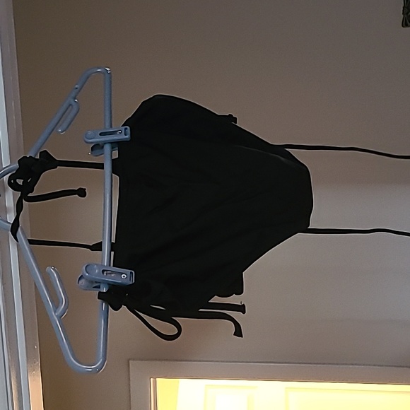 Black Triangle Top Bikini & Bottom - Picture 3 of 5